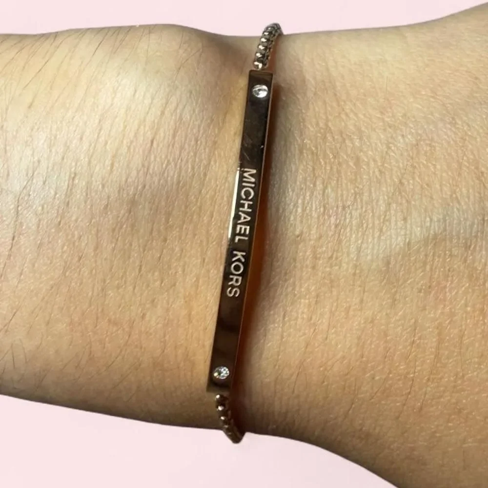 Michael-kors rose gold bracelet